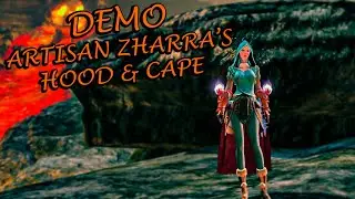 Guild Wars 2 - Artisan Zharra's Cape & Hood Demo
