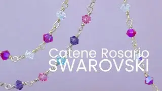 Novità | Dooitu DIY - Catenina Rosario con Cristalli Swarovski