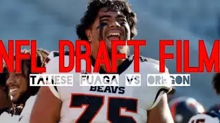 Film Room: Taliese Fuaga Vs Oregon: All Pass Pro
