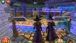 Wizard 101 Pvp lvl 16 ice warlord vs lvl 44 life