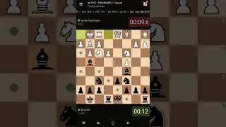 My first try at Ultrabullet! Ultrabullet 1 #chess