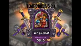HearthStone Campos de batalla: Temporada 6 (1) Jugando con Medica Hollidae con esbirros mixtos.