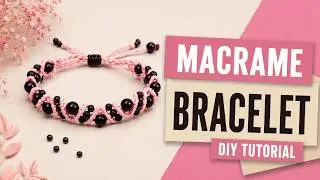 БРАСЛЕТ МАКРАМЕ. MACRAME BRACELET.