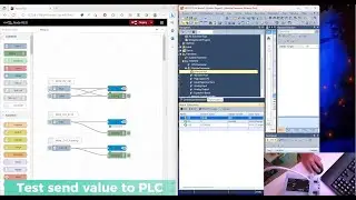 Connection the Mitsubishi FX5UPLC to Node-Red