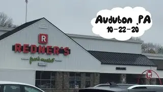 Redners Shopping Trip at 6am in Audubon (October 22nd 2020)