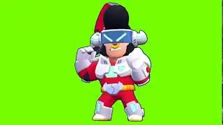 Brawl Stars Space Ox Bull Green Screen