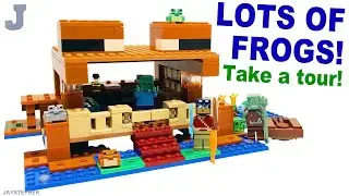 LEGO Minecraft 2024 The Frog House 21256 Complete Tour & Review