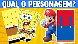 ADIVINHE os PERSONAGENS Pelos BLOCOS