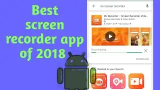 [Hindi] best screen recorder app for android -free especially for Youtubers (du screen recorder)