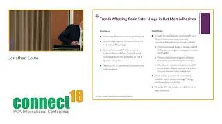 Jonathan Lowe - The Future for Rosin Esters in Hot Melt Adhesives - Chinese Version