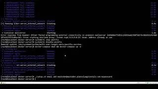 Mastodon server in docker compose