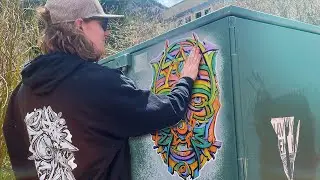Street Art Self Portrait