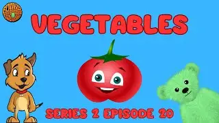 Funky the Green Teddy Bear – Vegetables. Preschool Fun for Everyone! Series 2 Episode 20