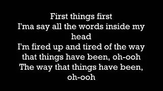 Believer song lyric video