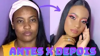 Maquiando cliente CUT CREASE PERFEITO💜 || @LarisseMartinss