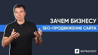 Зачем бизнесу нужно SEO-продвижение сайта? | Netrocket | Даниил Драмшев