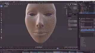 Modeling Progress 9: Resculpting face