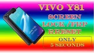 VIVO Y81 VER. 8.1 SCREEN LOCK/PATTERN LOCK AND FRP RESET IN 5 SECOND BY UMT DONGLE