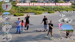 Jogging at Davao Global Township