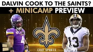 Saints Rumors Are HOT on Dalvin Cook & Michael Thomas + Saints Minicamp Preview & Position Battles