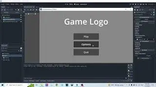 Simple Main Menu in Godot 4.1.1