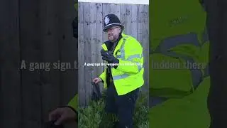 Finding knives hidden in kids parks by gangs! #subscribe #knifecrime #gangs #police #raid #crime #uk
