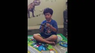 Bashers and biters - velociraptor blue