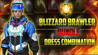 FF TOKEN NEW BUNDLE DRESS COMBINATIONS 🔥🔥 || BLIZZARD BRAWLER  BUNDLE DRESS COMBINATIONS