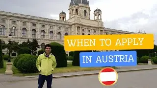 When to Apply in Austria: Winter Intake 2025 | Important Timelines & Requirements (Eng Subs)