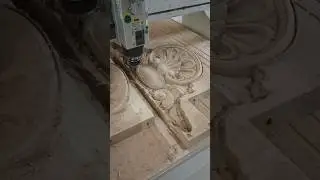 Изготовление дубовой накладки на ЧПУ станке. #wood #чпу #woodworking #cnc #дерево #дуб
