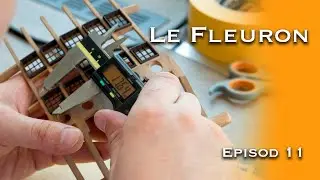 Как я делаю окна кормовой галереи для Le Fleuron используя ЧПУ. 11 серия