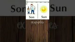Learn HOMOPHONES!!