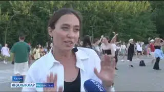 Гөлназ Сәфәрова белән аэробика