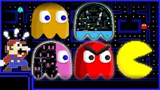 🍄Mario Bros. Giant PAC-MAN Maze Mayhem!!【Mario Cartoon Animation】