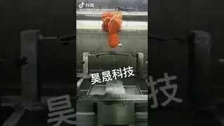 Auto parts spray painting robot arm