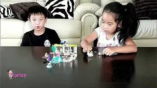 Lego Friends Toy Review with Karize and Kaizer
