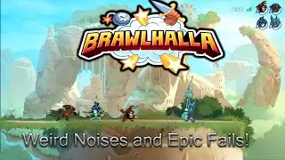 Brawlhalla Ranked 2 vs. 2| Weird Noises and fails... lots of fails...