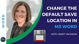 Word Tips & Tricks: Change the Default Save Location [A-ha! #127]