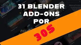 OFERTA DE ADDON - ONS PARA BLENDER - Con algunas restricciones
