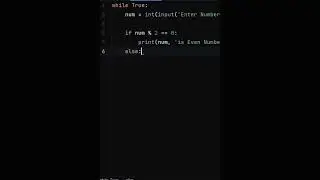 Python Number is Even Or Odd. #python