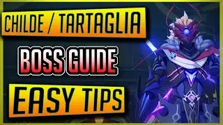 Genshin Impact Childe Boss Guide | EASY TIPS & ABILITES | How to beat Childe / Tartaglia