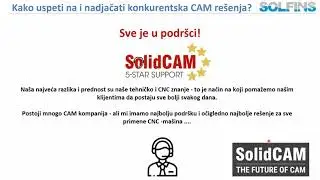 Trikovi za produktivniji rad u SolidCAM softveru - Solfins radionica
