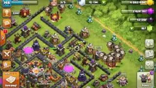 Base unik coc terkuat 2017 anti 3 setar