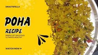 Easy healthy Poha recipe || Health  benifits of poha || food vlog || short history of poha