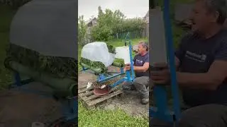 Открытие заготовки сенажа. 2024г.
