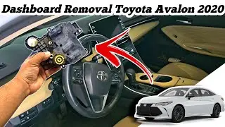 Toyota Avalon 2020 Dashboard Removal Ventilation Moter Replacement Complete guide 💯
