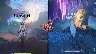 Genshin Impact VS Wuthering Waves Graphic Comparison Side By Side