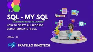 SQL - TRUNCATE COMMAND
