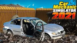 Нашел Редкую БМВ на Свалке - Car Mechanic Simulator 2021 #69