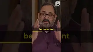 "We want the internet to be a safe & trusted place." Minister Rajeev Chandrasekhar.